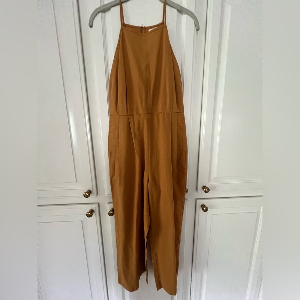 Greylin jumpsuit, mustard color. Like new.